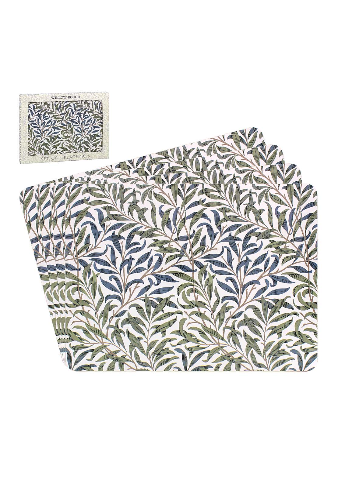 Lesser & Pavey Set Of Four Willow Bough Placemats 1 Shaws Department Stores