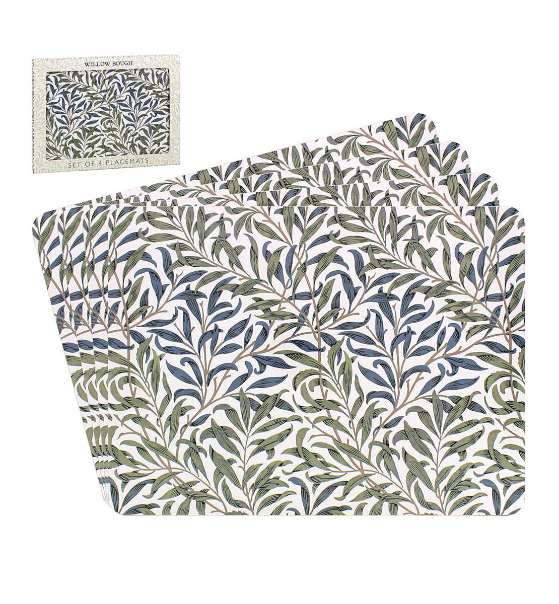 The Home Set Of Four Willow Bough Placemats 1 Shaws Department Stores