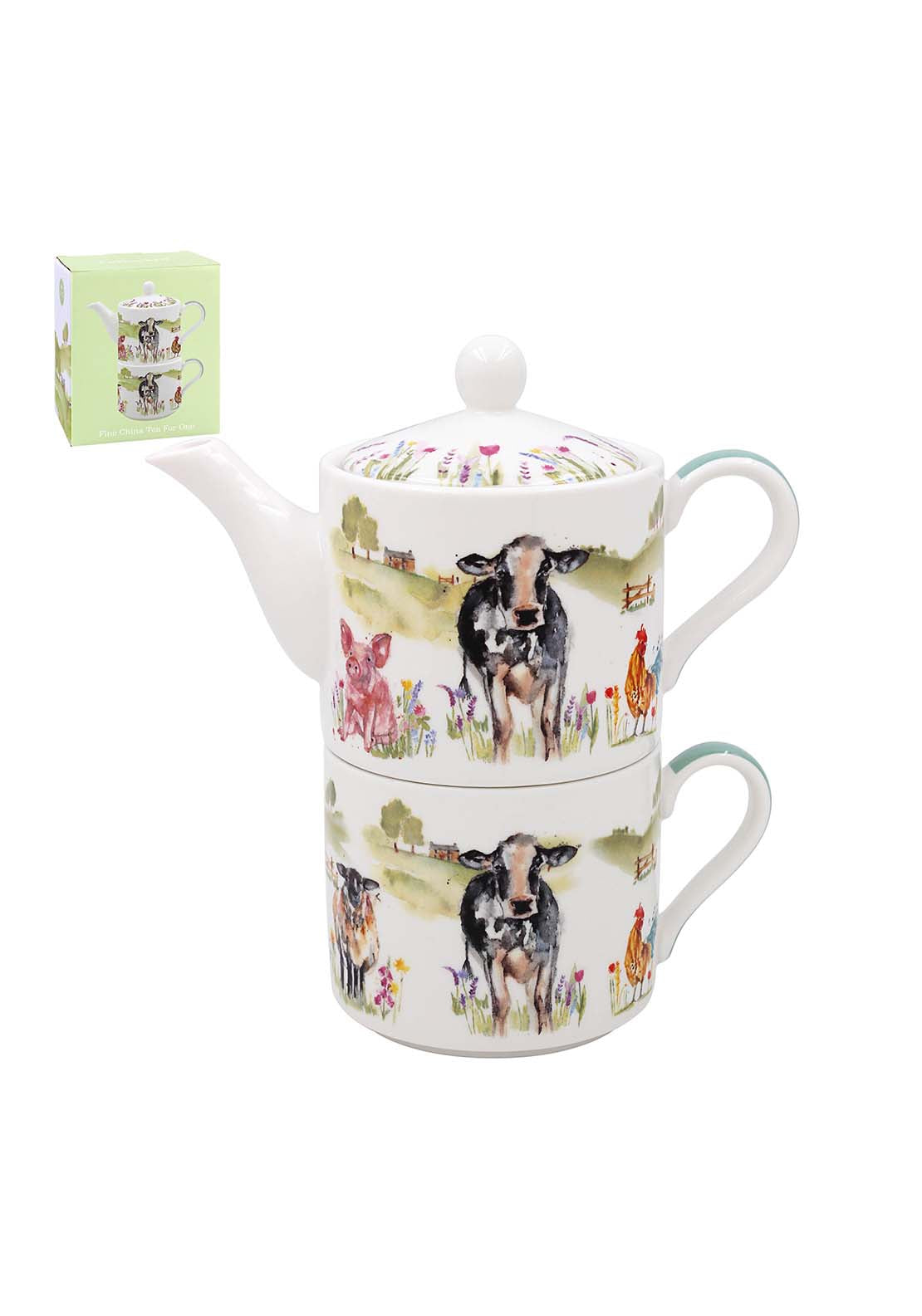 Lesser & Pavey Farmyard Tea For One 1 Shaws Department Stores