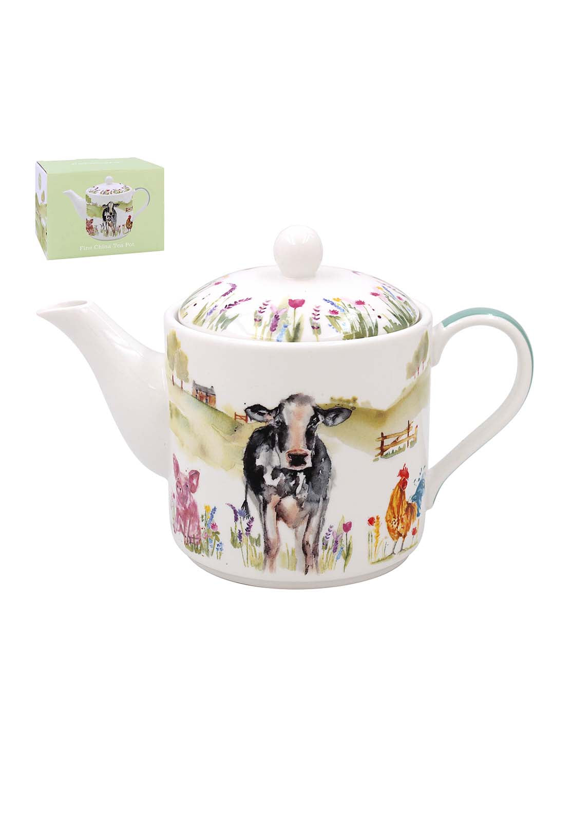 Lesser & Pavey Farmyard Tea Pot 1 Shaws Department Stores
