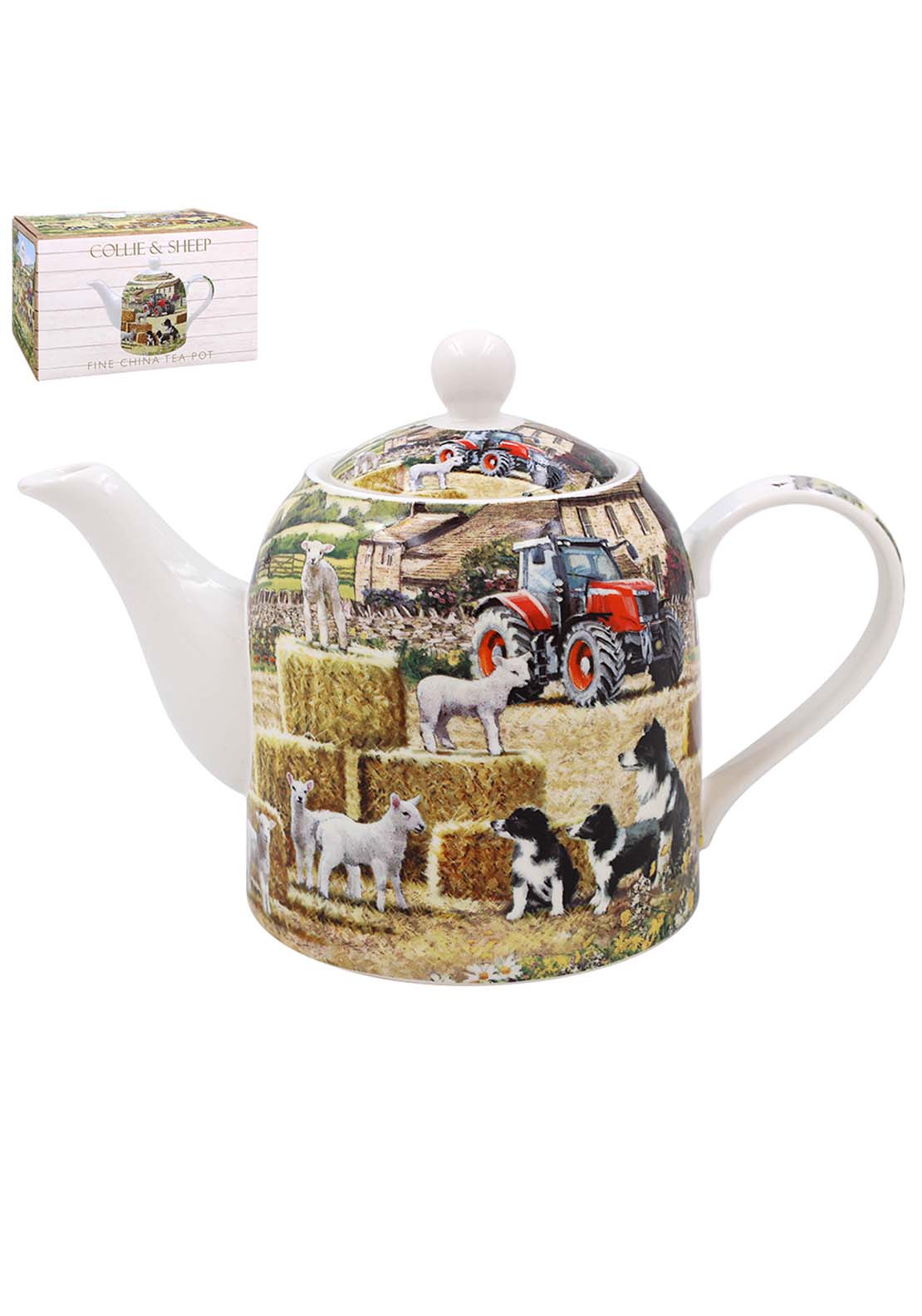 The Home Collection Collie & Sheep Tea Pot 1 Shaws Department Stores