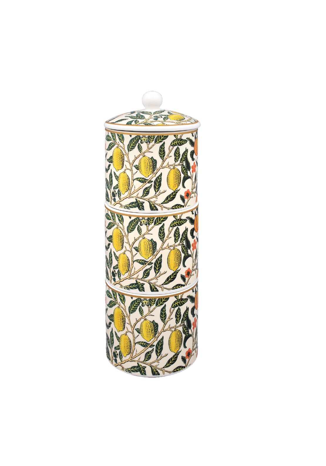 The Home Collection Fruits Stacking Canisters Set of 3 1 Shaws Department Stores