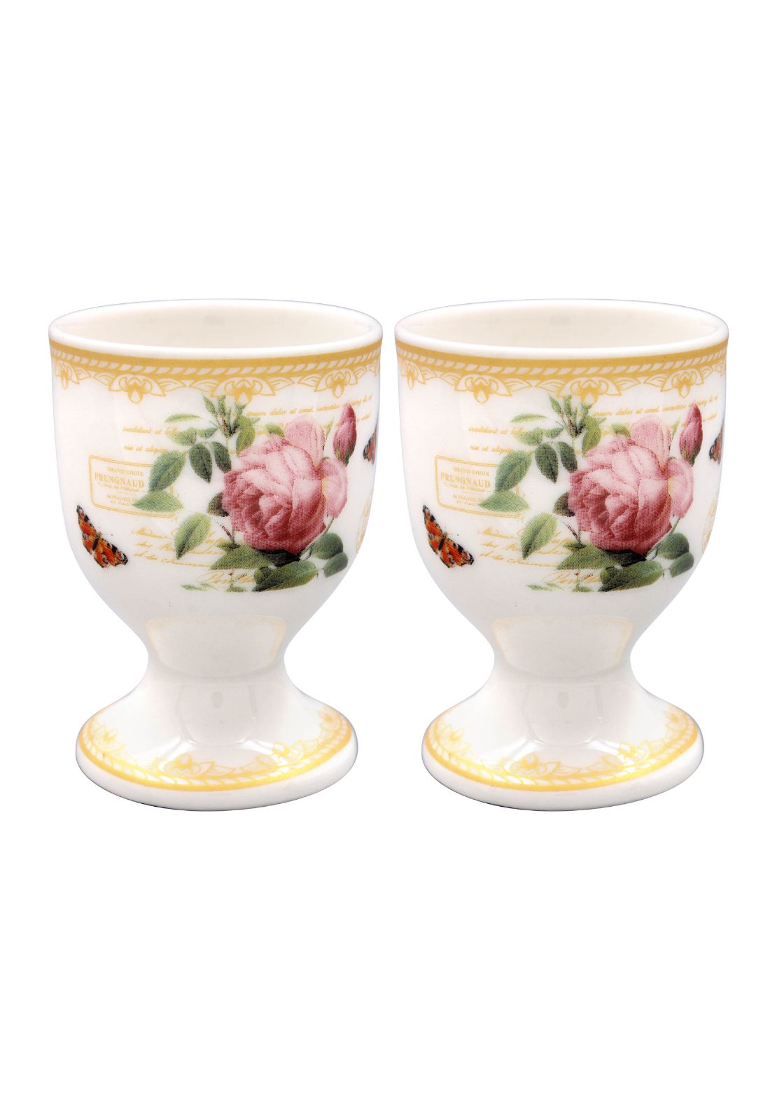 The Home Collection Redoute Rose Egg Cups 1 Shaws Department Stores