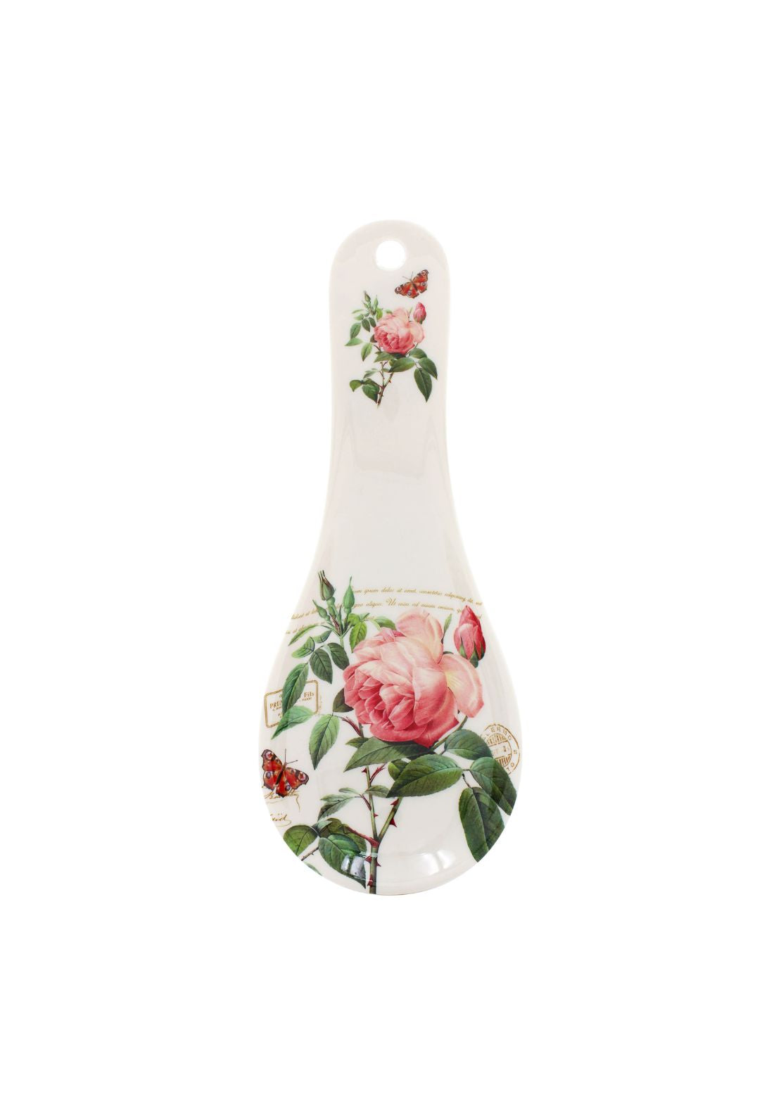 The Home Collection Redoute Rose Spoon Rest 1 Shaws Department Stores