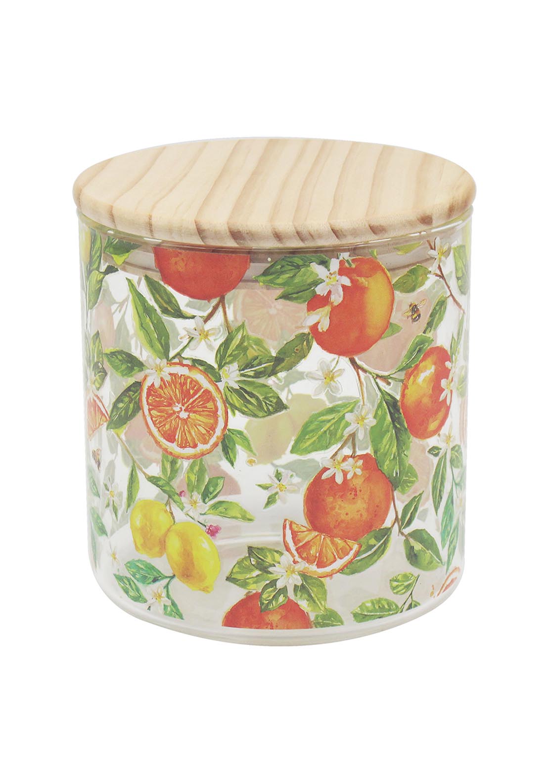 Oranges & Lemons Canister Small - Multi