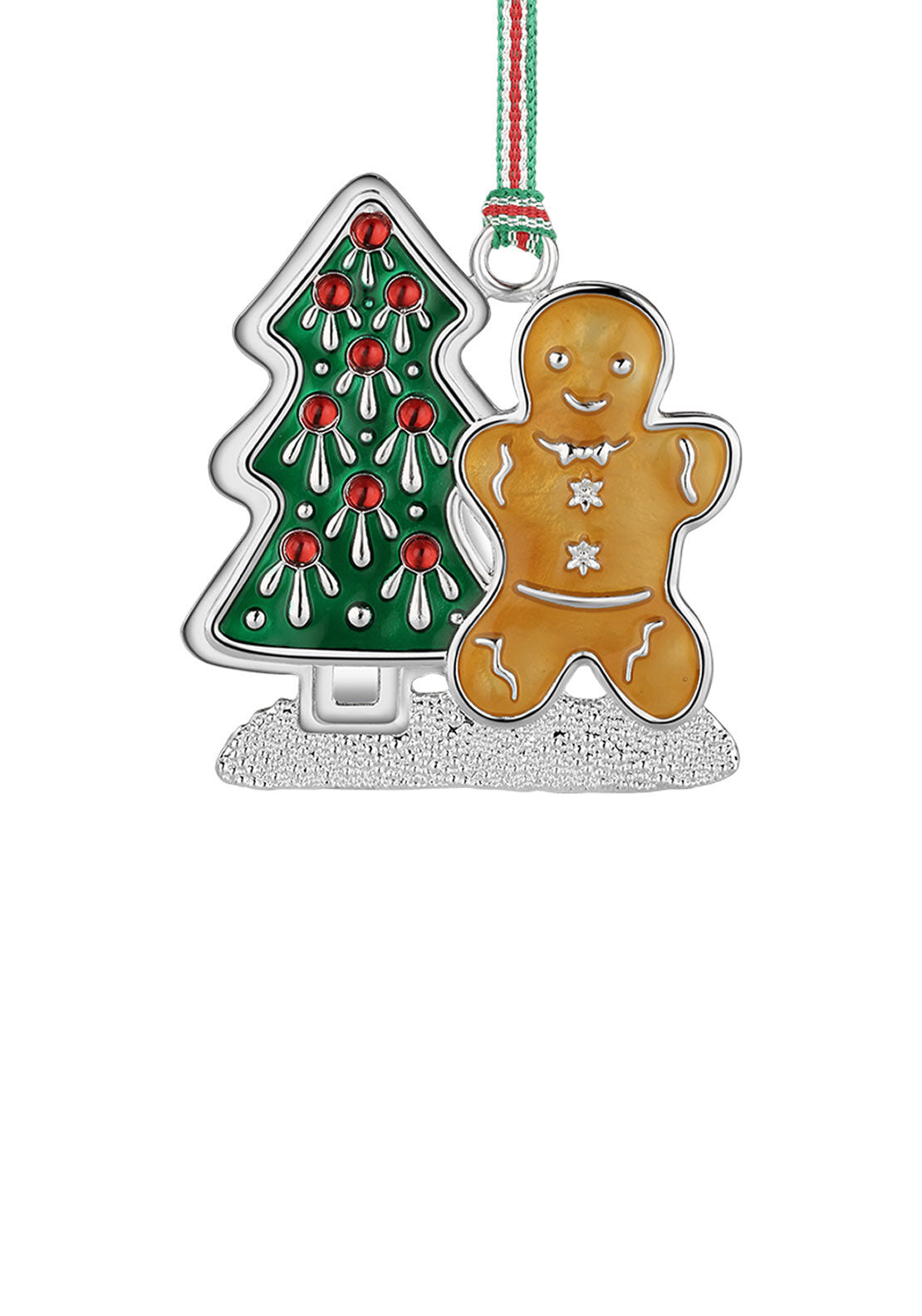 Newbridge Silverware Gingerbread Man Christmas Tree Decoration 1 Shaws Department Stores