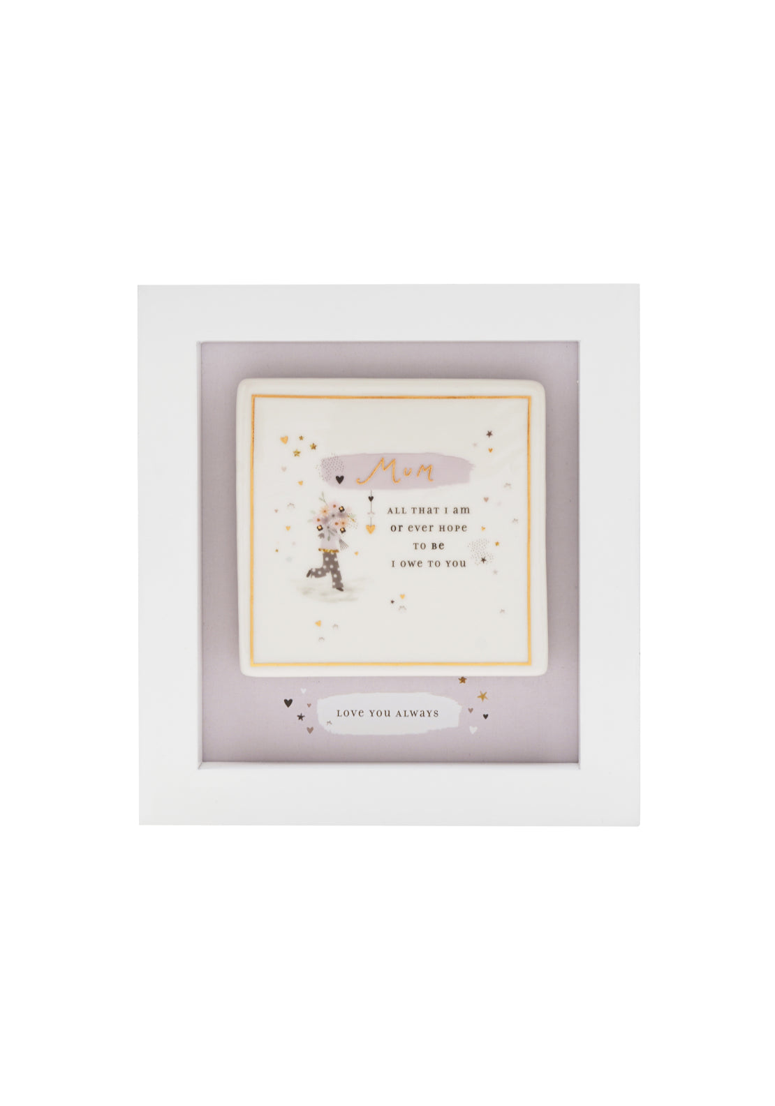 Boxed Plaque - Mum