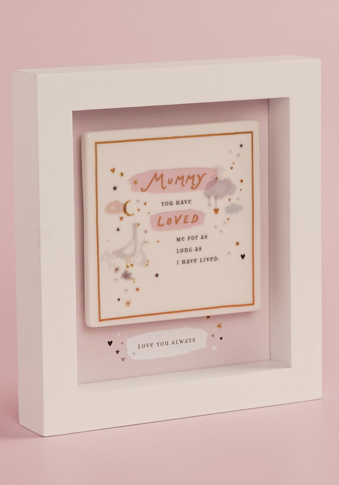 Boxed Plaque - Mummy