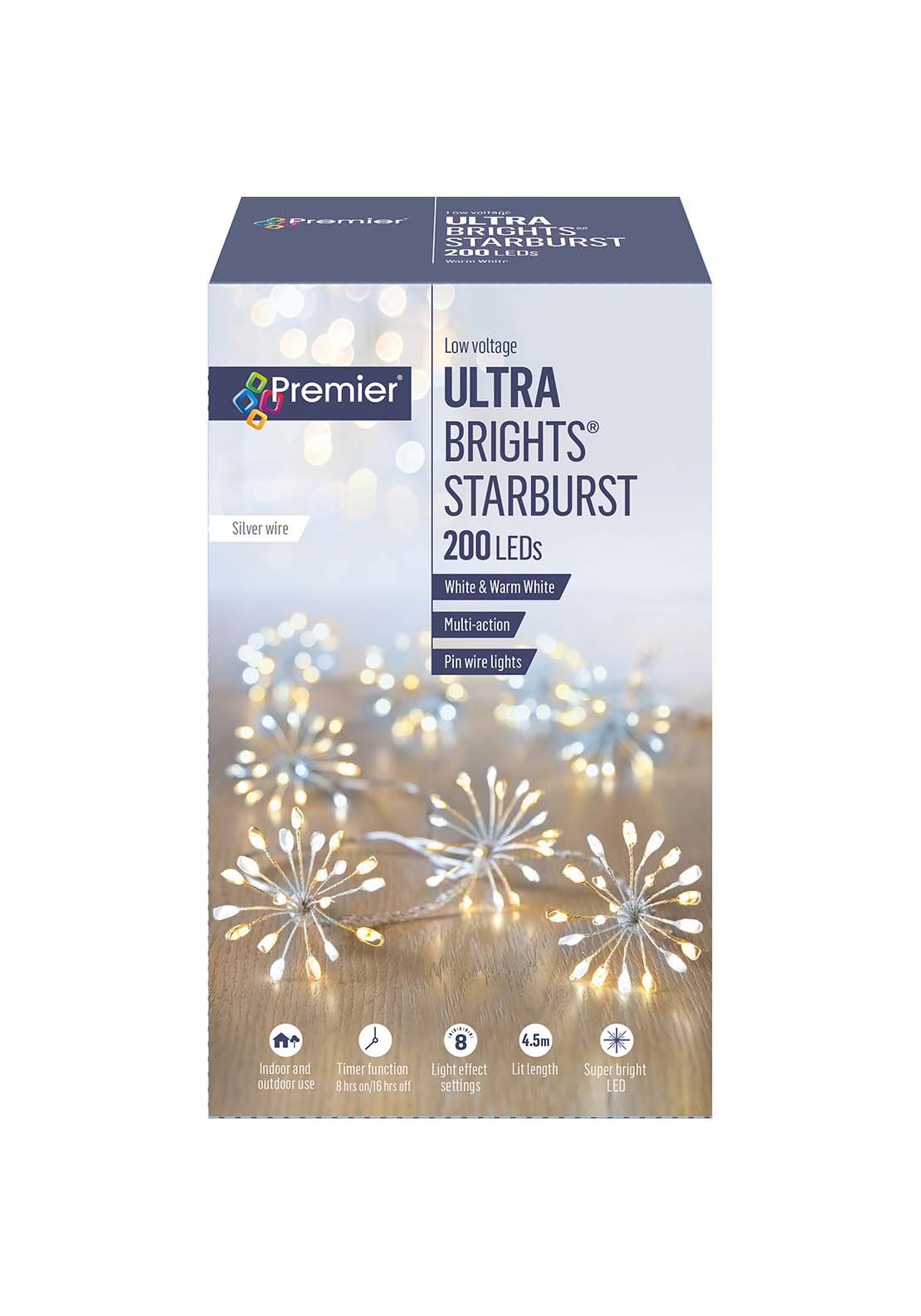 The Home Christmas A Starburst String Lights 1 Shaws Department Stores