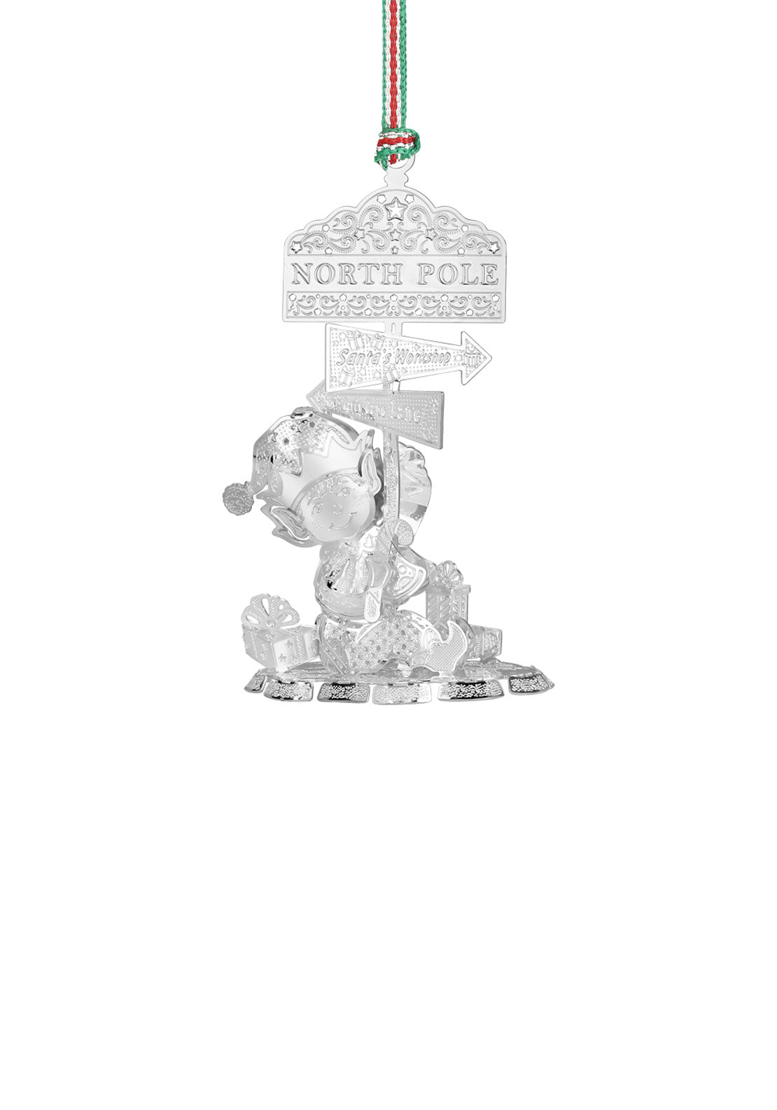 Newbridge Silverware Elf Christmas Tree Decoration 1 Shaws Department Stores