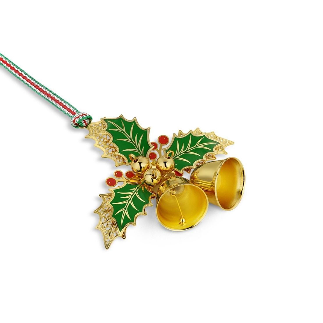 Holly Bells Xmas Tree Decoration