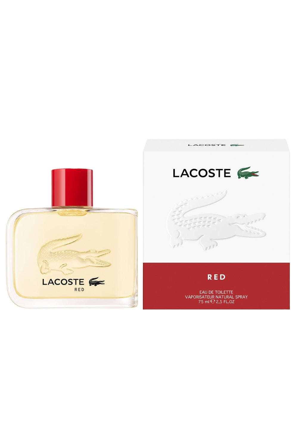 Lacoste Red Eau de Toilette 75ml 2 Shaws Department Stores