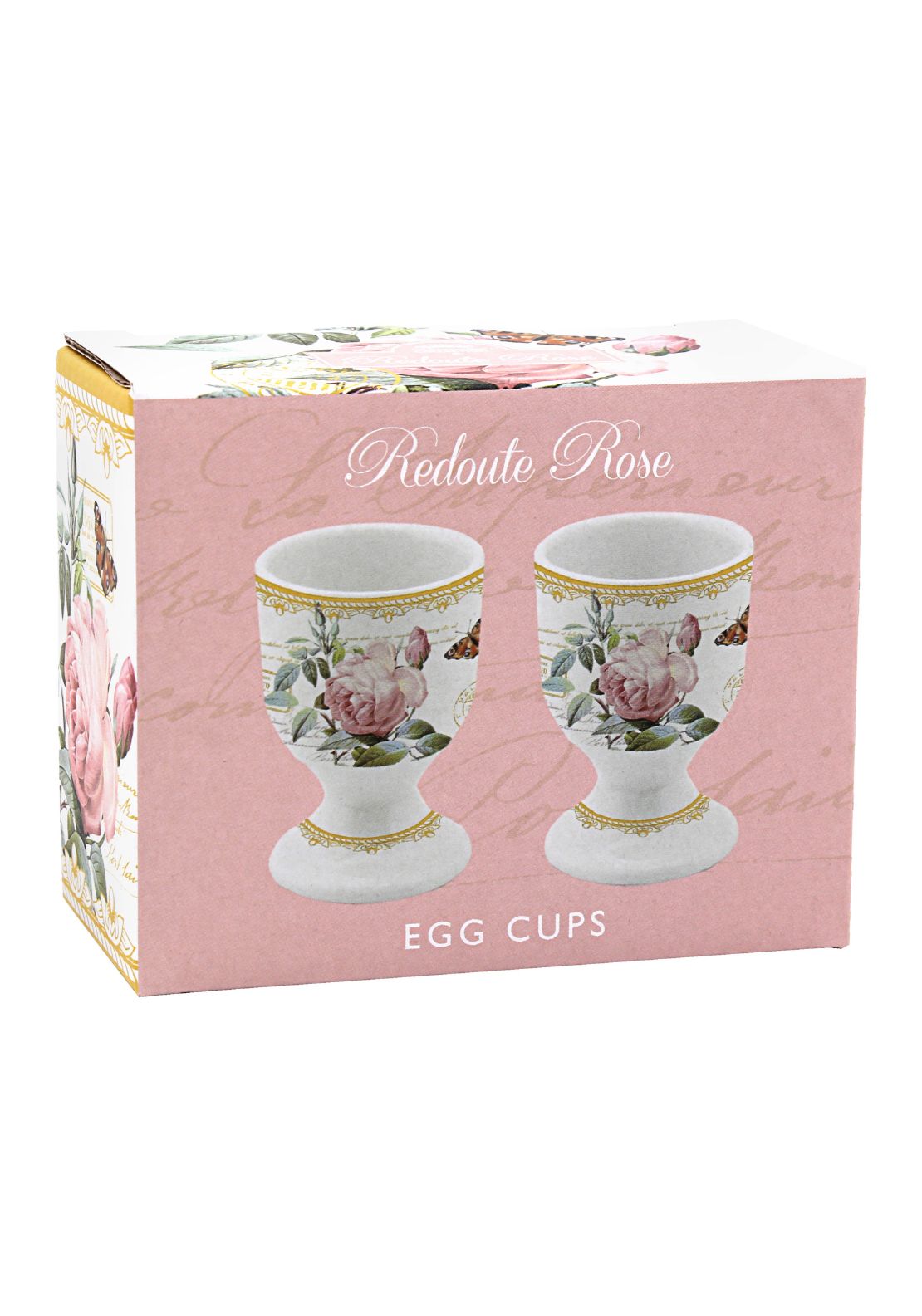 The Home Collection Redoute Rose Egg Cups 2 Shaws Department Stores