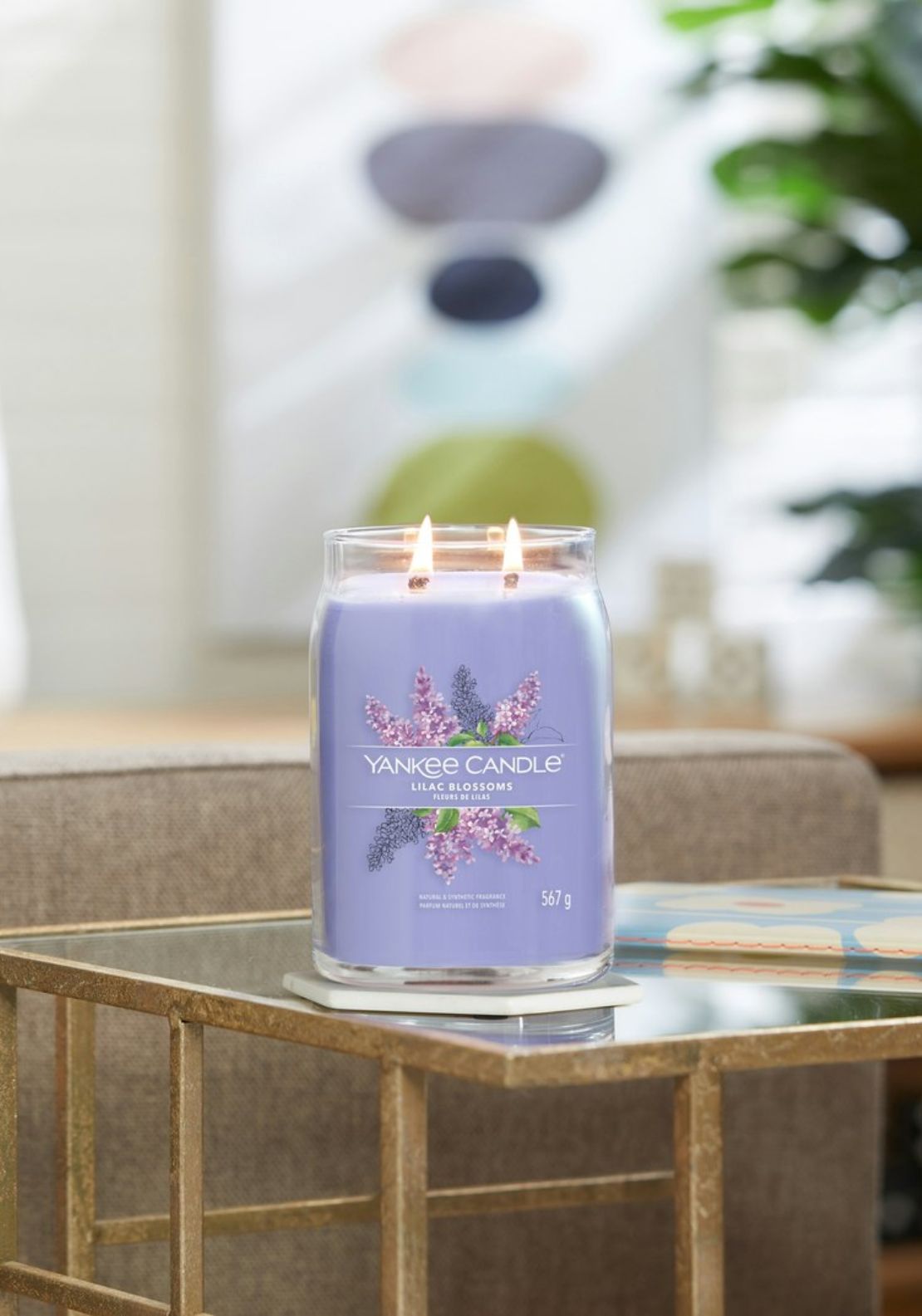 Yankee Candle Signature Large Jar Candle - Lilac 2 Shaws Department Stores