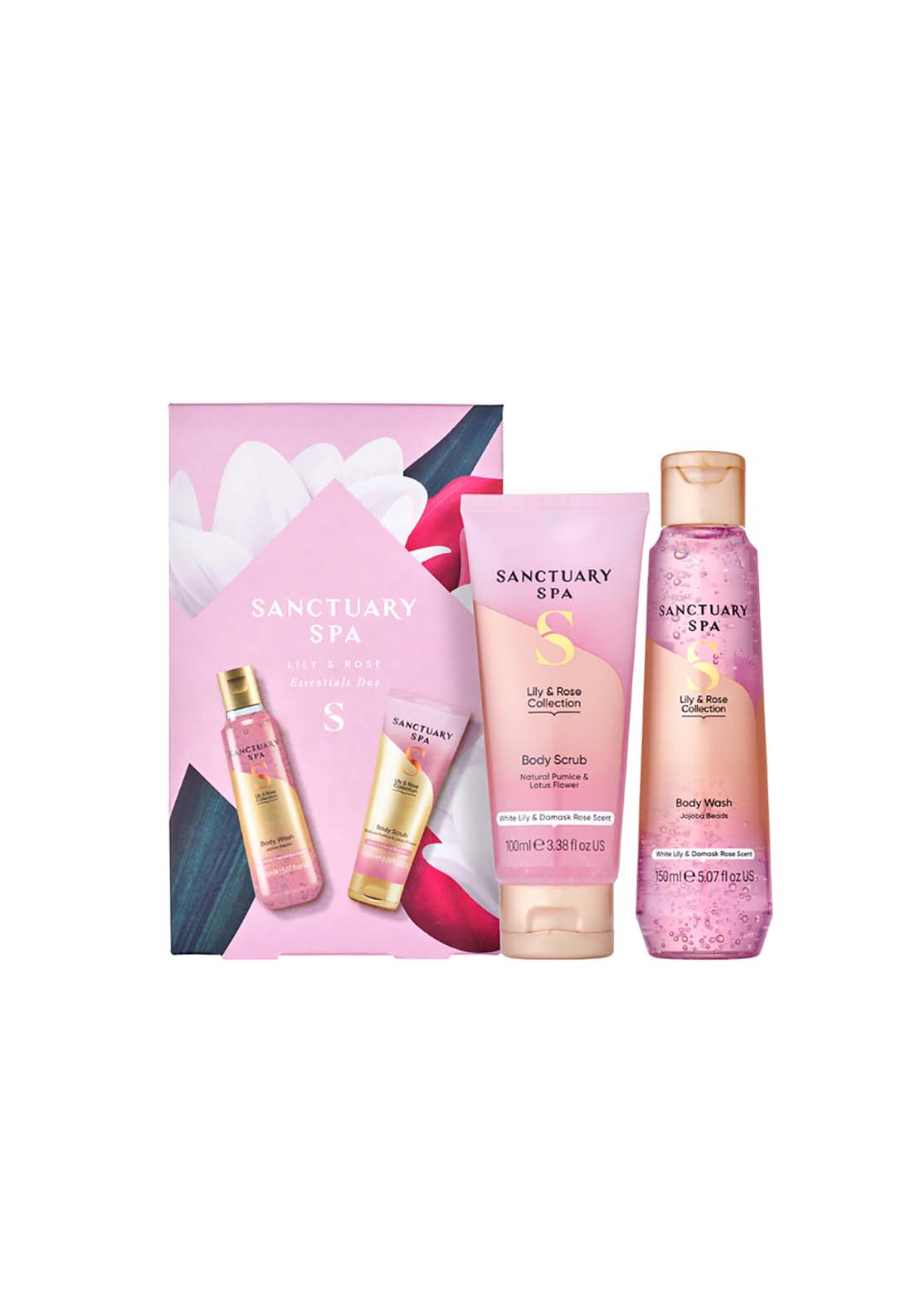 Sanctuary Spa Lily & Rose Signature Essentials Duo Gift Set 1 Shaws Department Stores