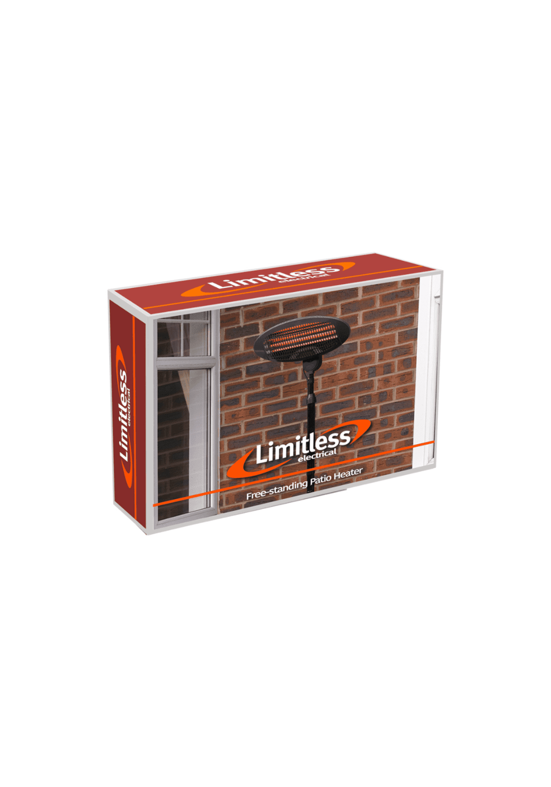 Limitless HEAT1200 Free Standing Patio Heater 1 Shaws Department Stores