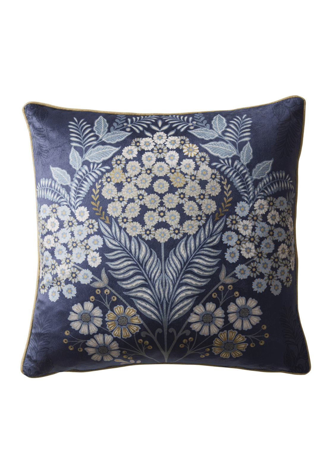 The Home Luyxury Collection Liobhan Cushion - Navy 1 Shaws Department Stores