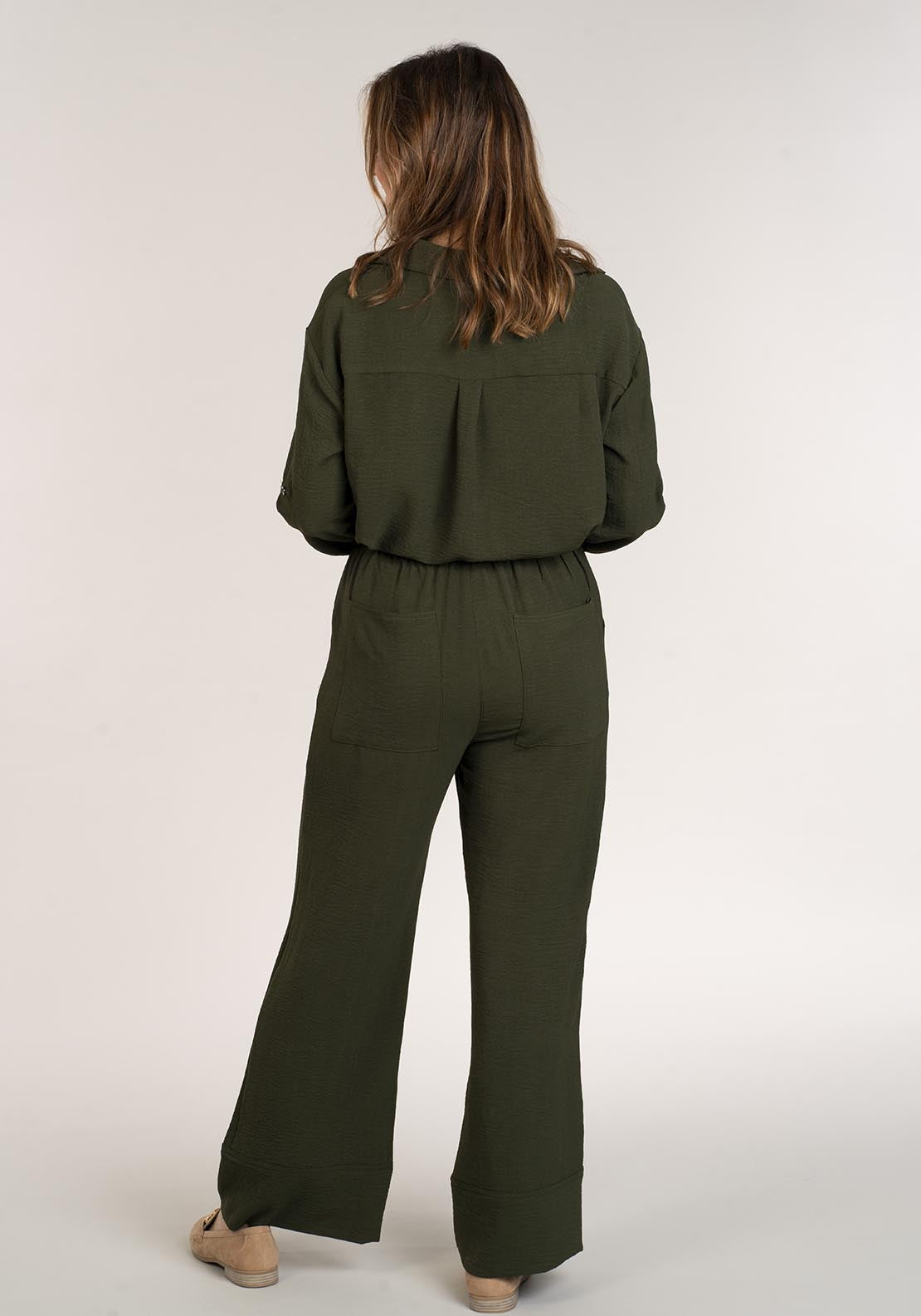 Naoise Twist Shirt - Green 4 Shaws Department Stores