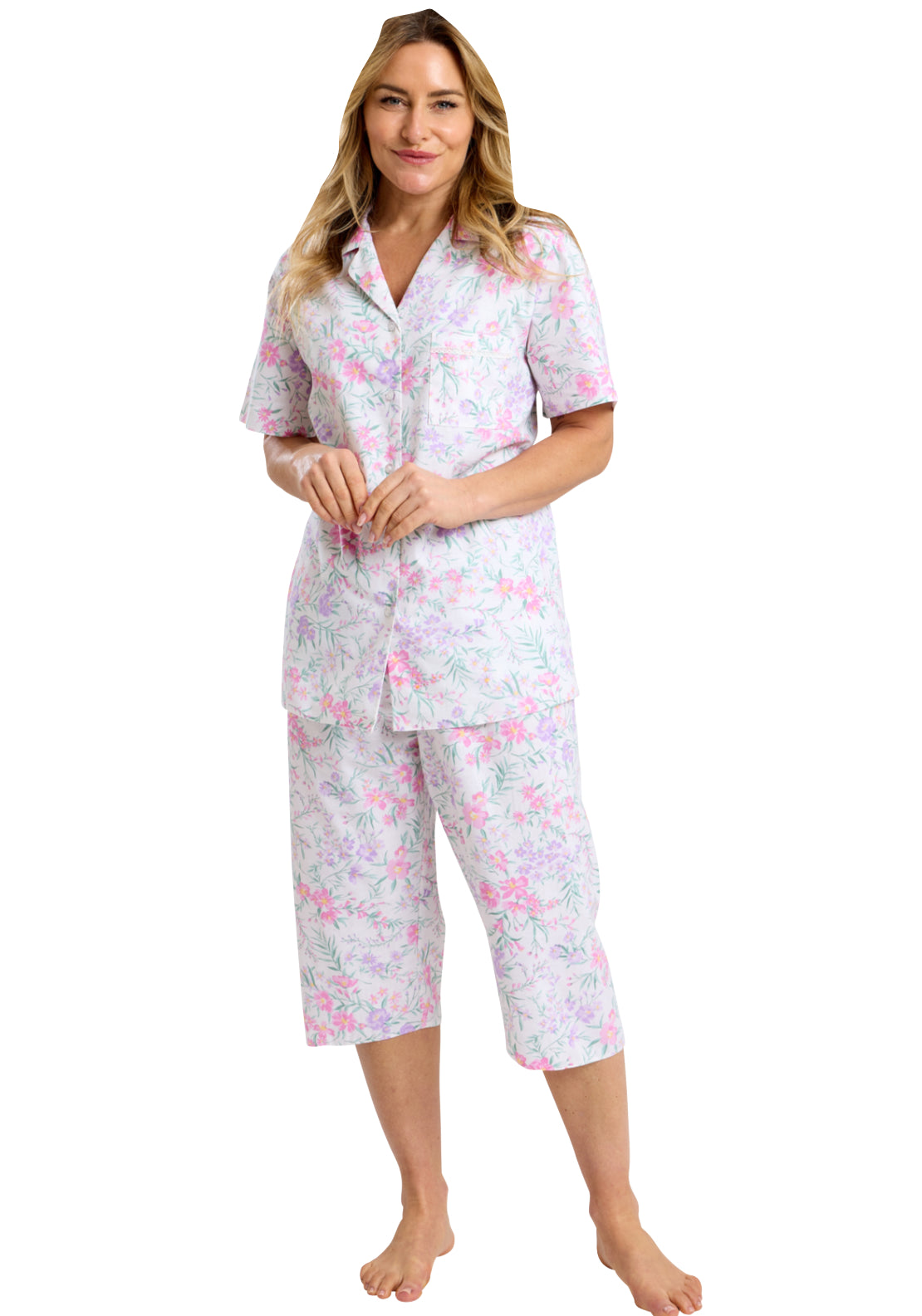 Summer Meadow Floral Pyjamas - Floral