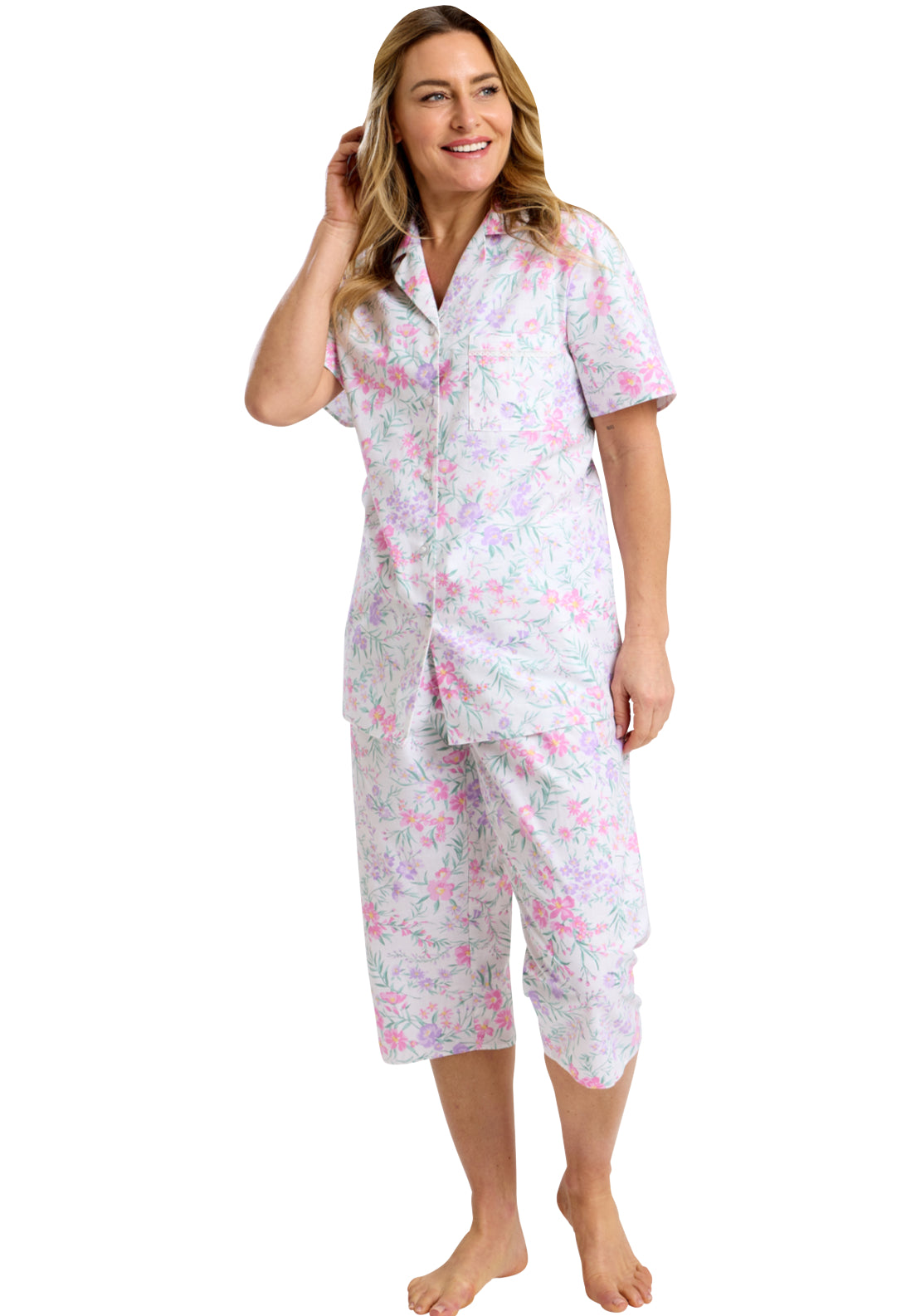 Summer Meadow Floral Pyjamas - Floral