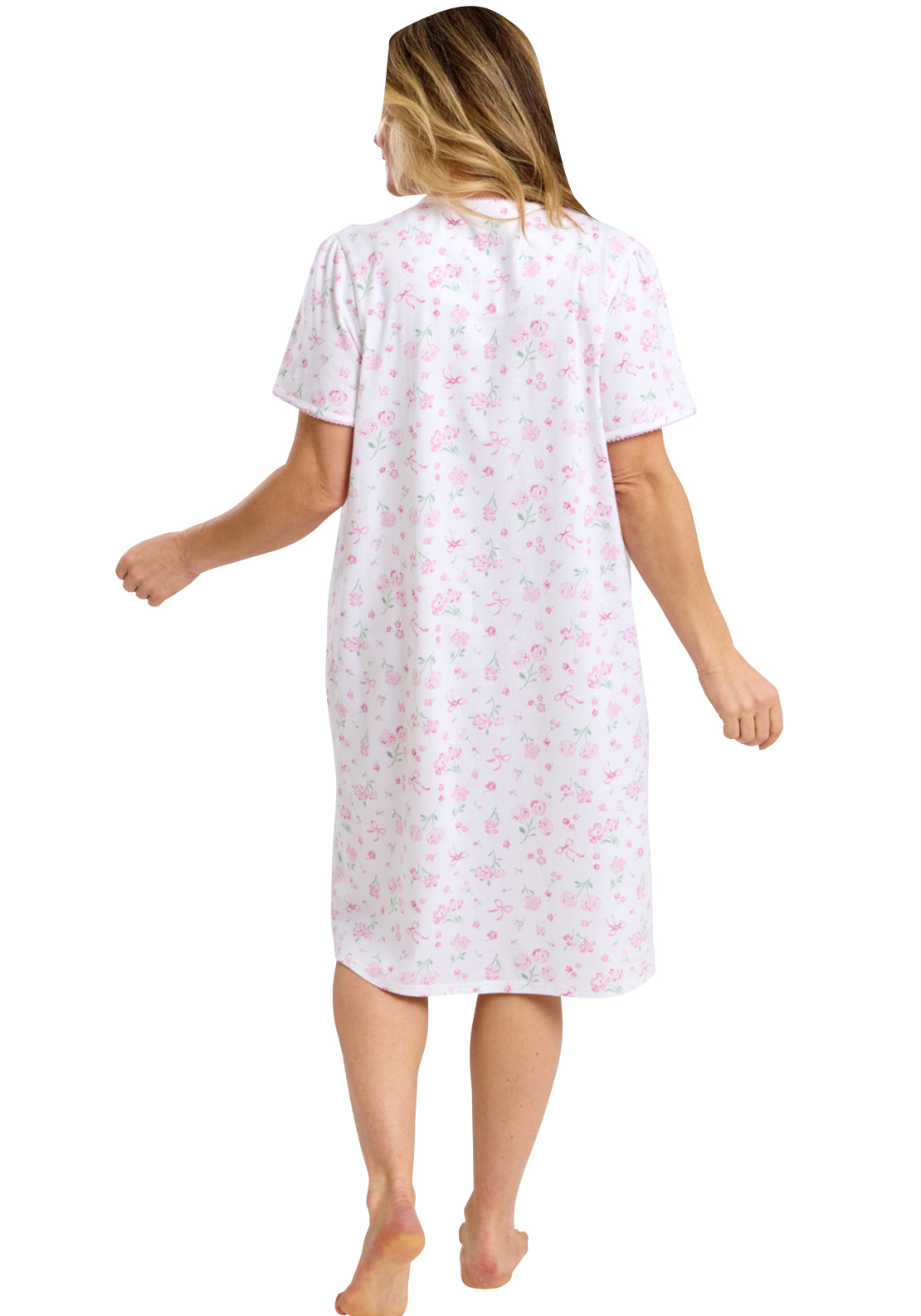 Spring Garden Nightdress - Pink