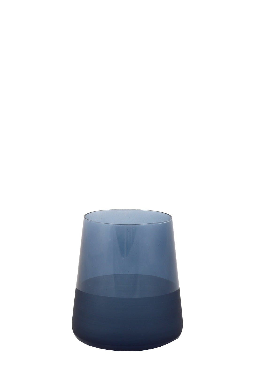 Rakel Palm Print Short Drink Glass Set Of 6 - Blue 1 Shaws Department Stores