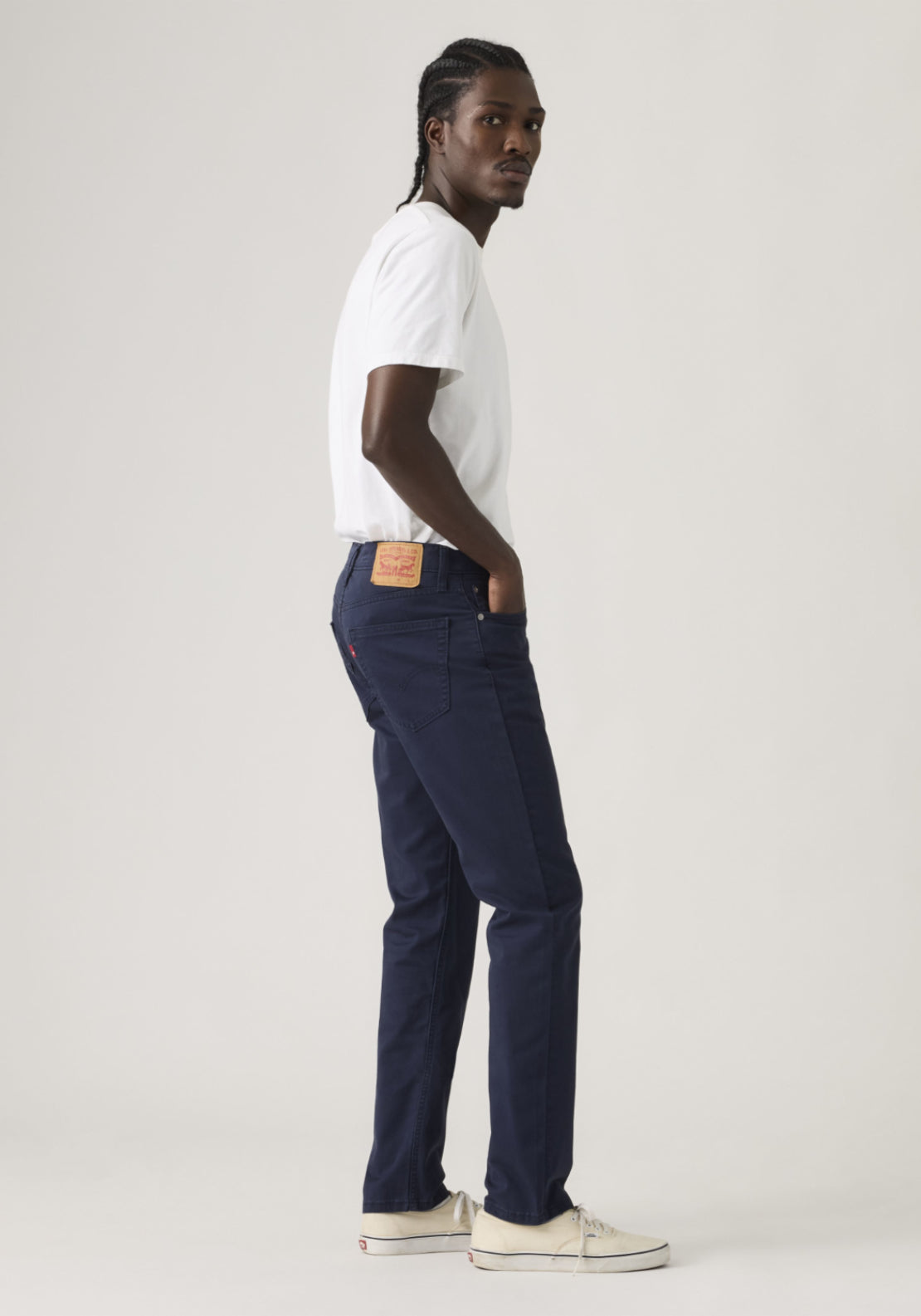 Levis 511 Flat Fabric Jeans - Blue 3 Shaws Department Stores