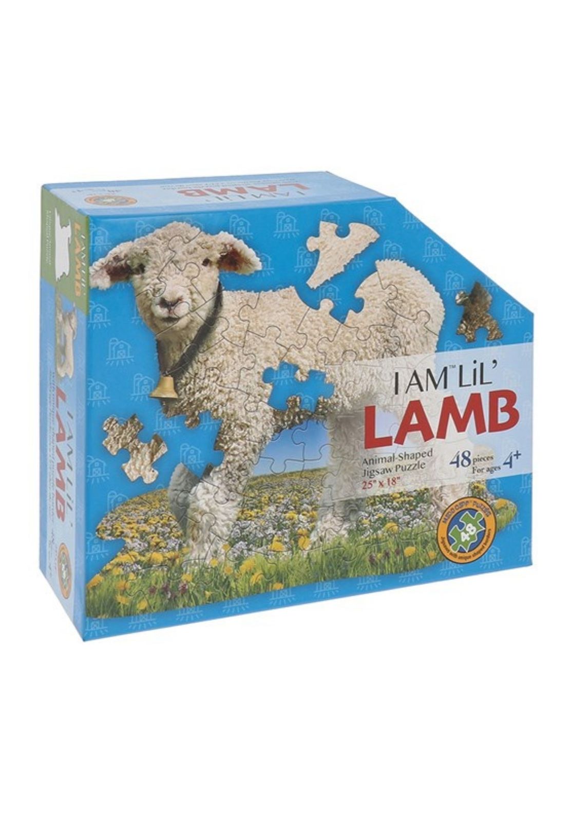 The Home Collection Lil Lamb 48 Piece Jigsaw 1 Shaws Department Stores
