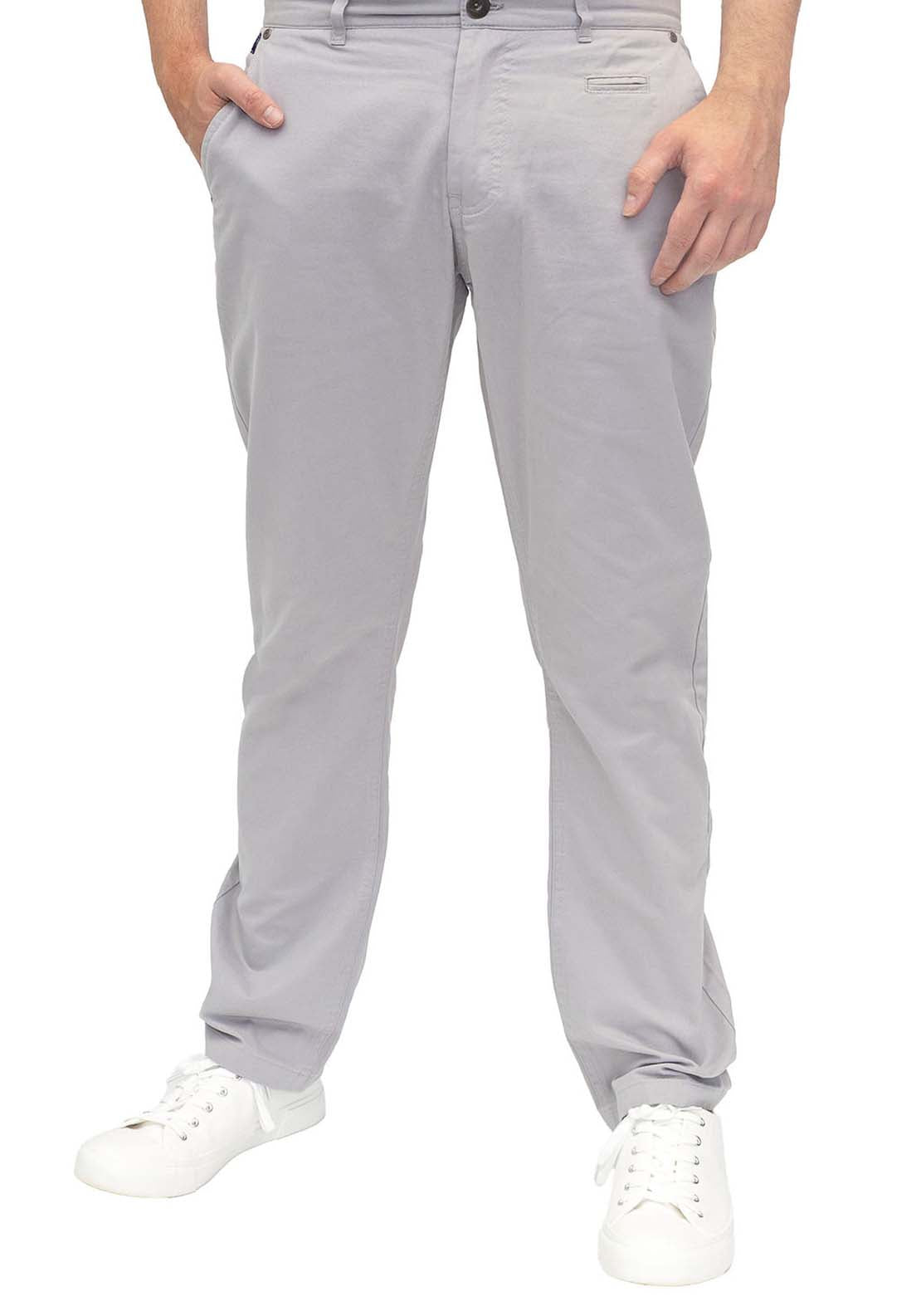 Mineral Jonnie Regular Fit Chino - Grey 1 Shaws Department Stores
