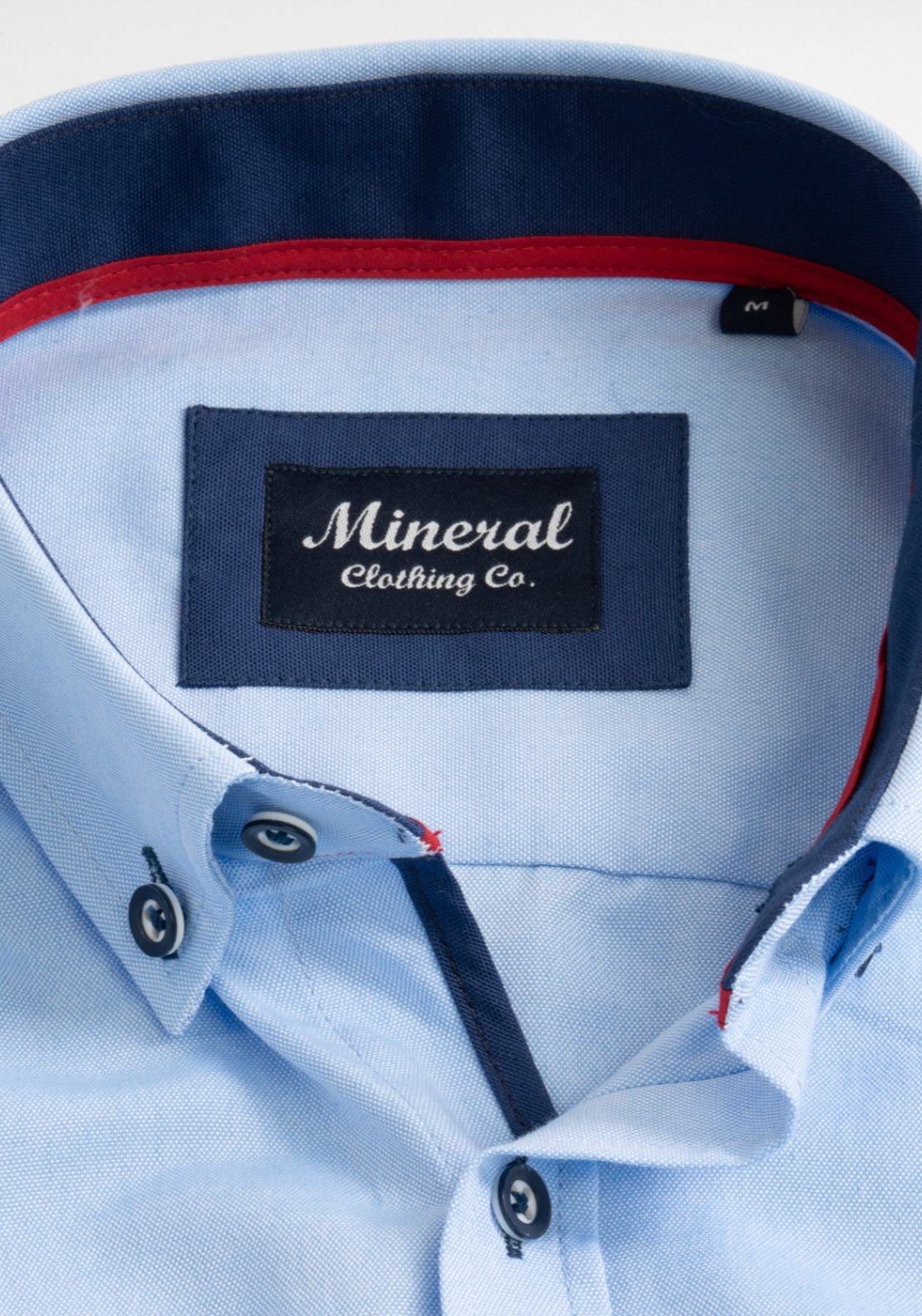 Mineral Lolland Long Sleeve Shirt - Blue 2 Shaws Department Stores