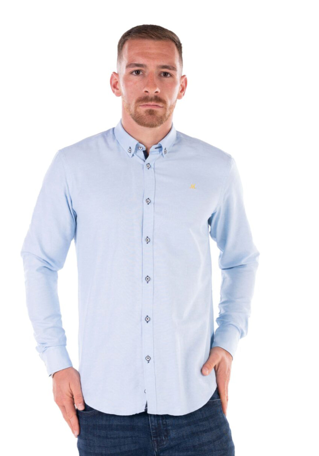 Lolland Long Sleeve Shirt - Blue