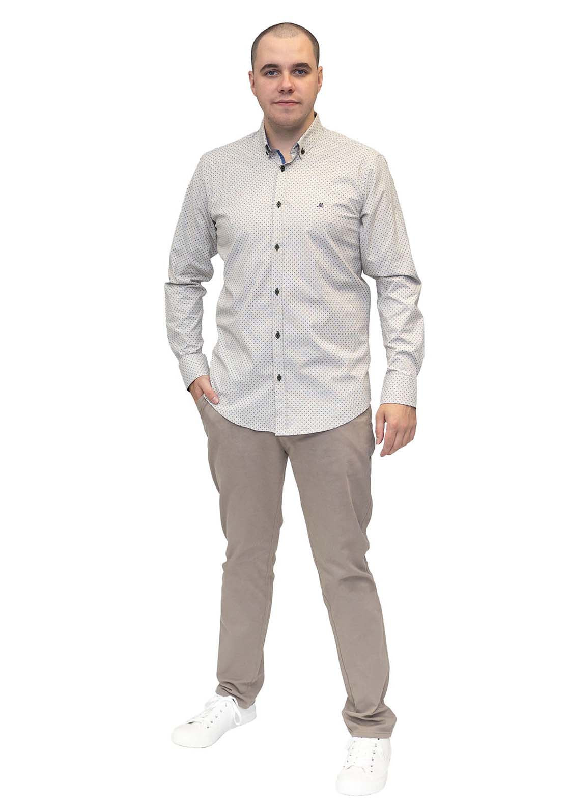 Mineral Thrill Long Sleeve Shirt - Blue / Grey 2 Shaws Department Stores