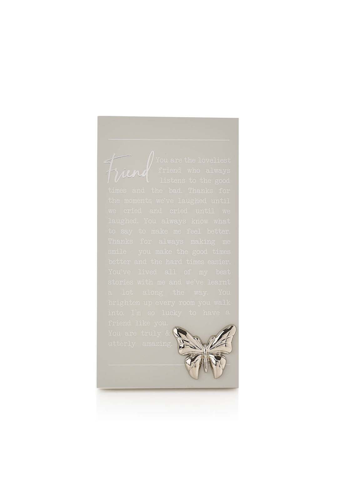 Celebrations Moments Standing Plaque - Friend 1 Shaws Department Stores