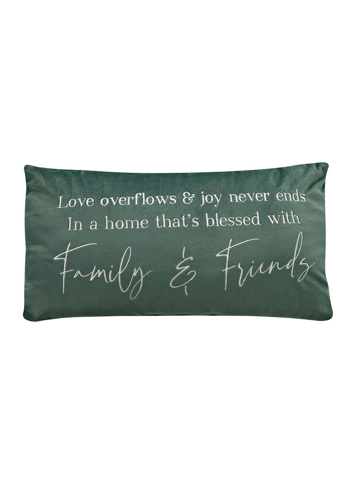 Celebrations Moments Rectangle Cushion - Family & Friends 1 Shaws Department Stores