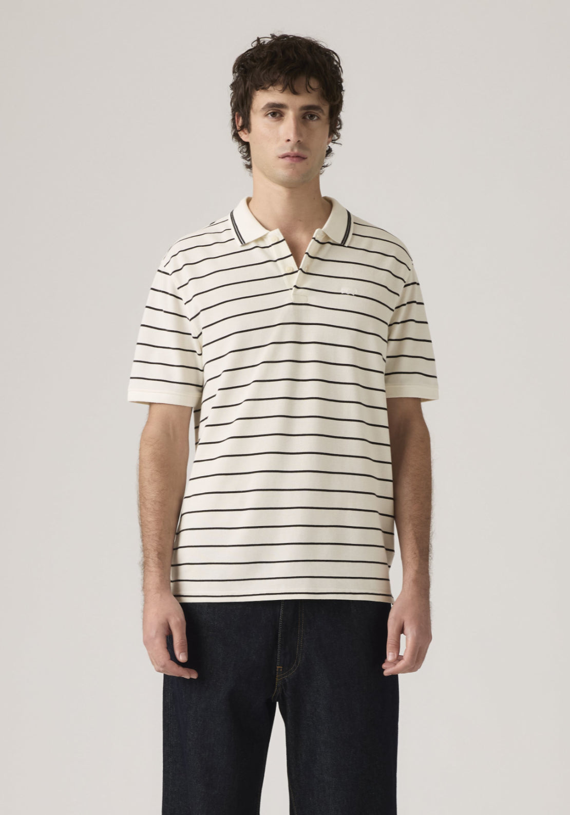 Levis 100% Cotton Original Polo - Neutral 1 Shaws Department Stores