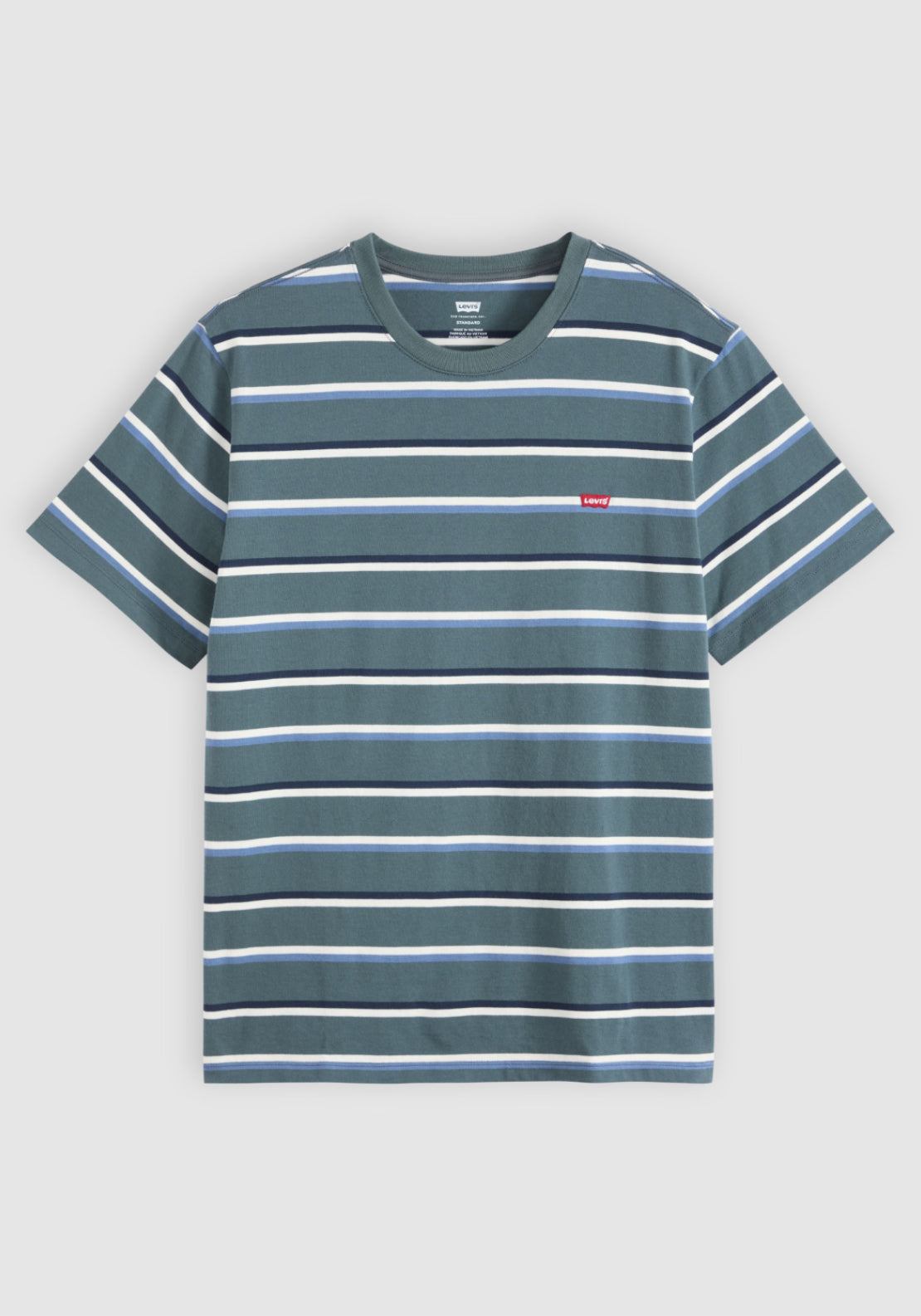 Levis Original Stripe Tee - Blue 6 Shaws Department Stores