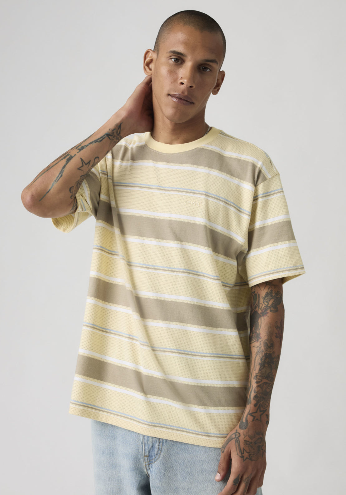 Levis 100% Cotton Red Tab Vintage Tee - Multicolour 4 Shaws Department Stores