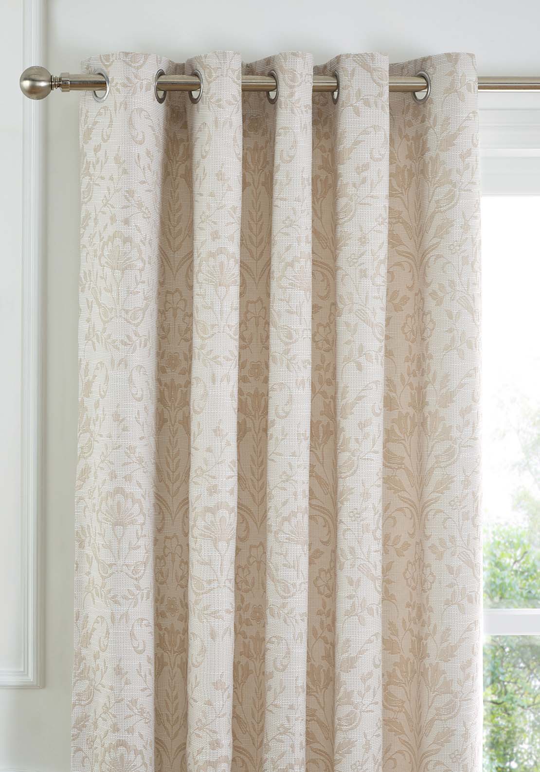 The Home Collection Mabel Thermal Readymade Curtains - Natural 3 Shaws Department Stores