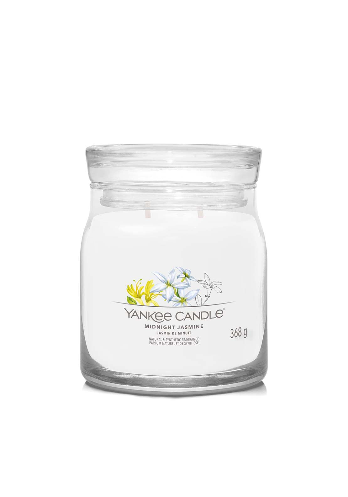 Yankee Candle Signature Medium Jar - Midnght Jasmine 1 Shaws Department Stores