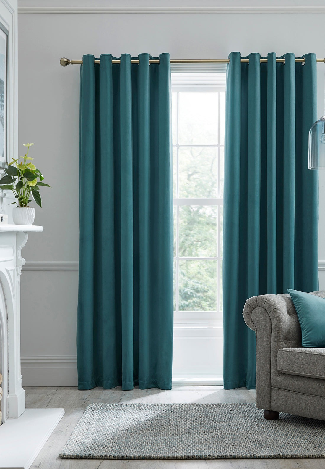 The Home Collection Montreal Blackout Thermal Curtains - Teale 1 Shaws Department Stores