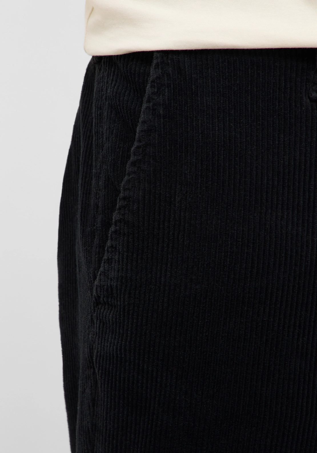 Mustang Tramper Cord Trousers - Black 4 Shaws Department Stores