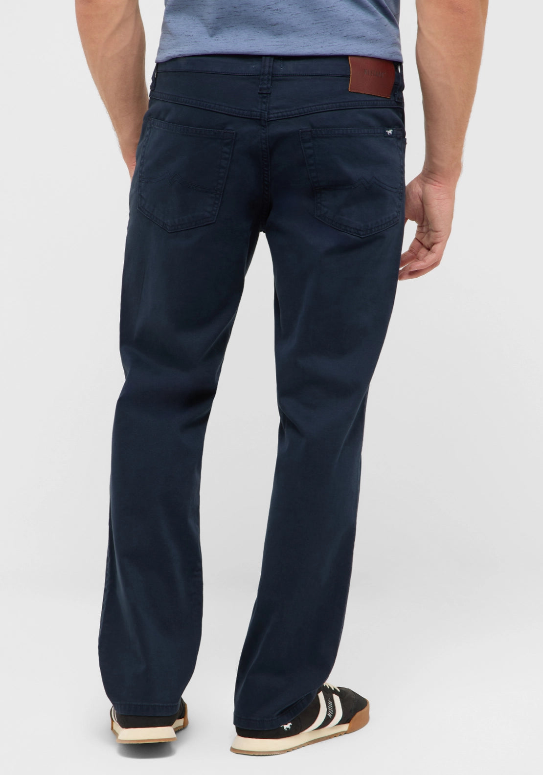 Mustang Tramper 5 Pocket Jeans - Navy 2 Shaws Department Stores