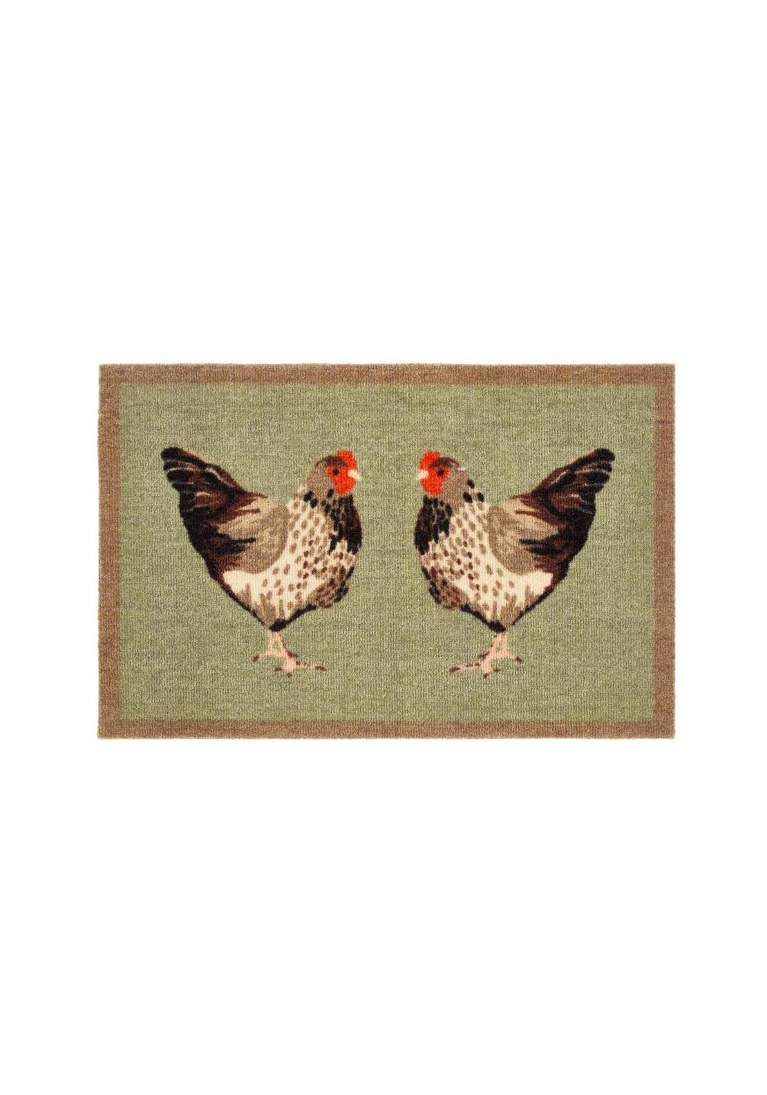 My Mat Chickens Doormat - Multi 1 Shaws Department Stores