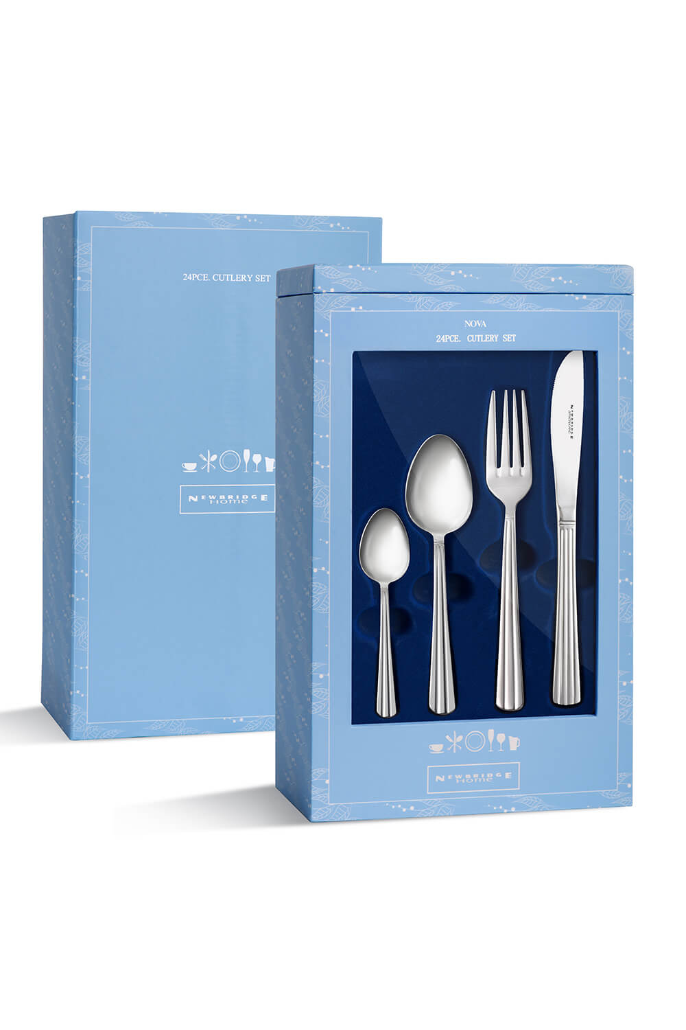 Newbridge Silverware Nova 24-Piece Cutlery Set 1 Shaws Department Stores