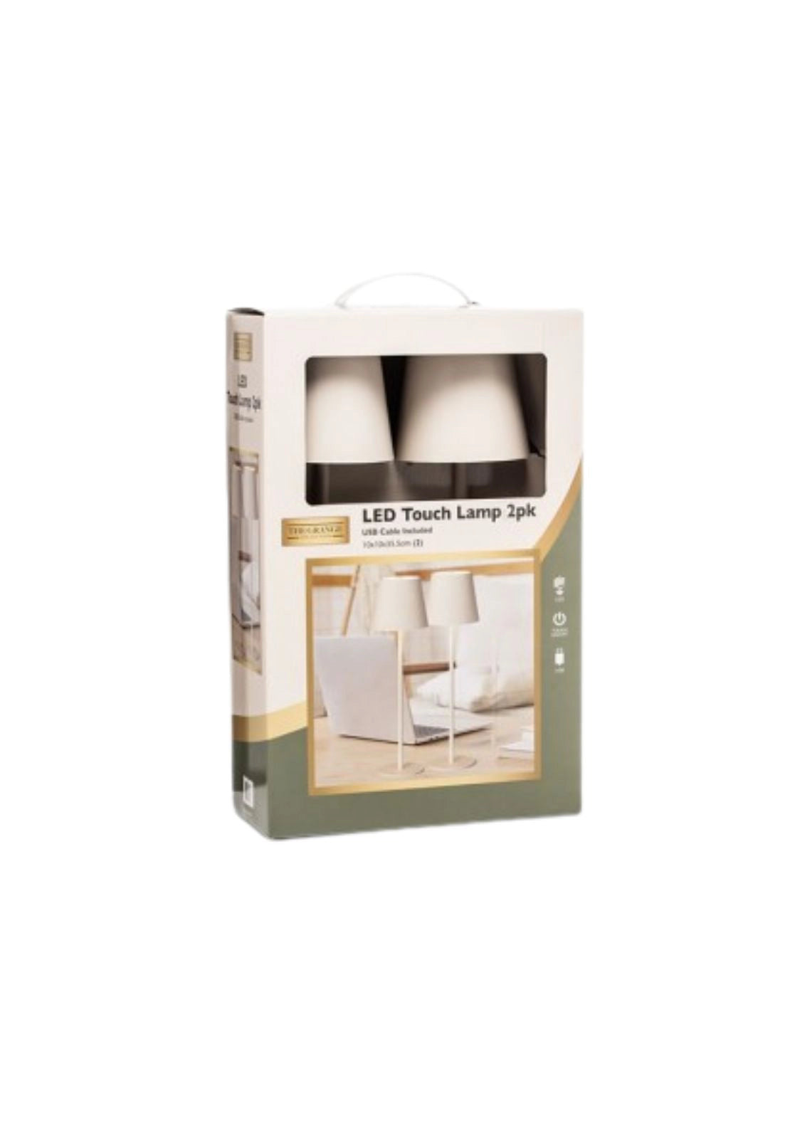 LED Lamp Set Of 2 - 35cm