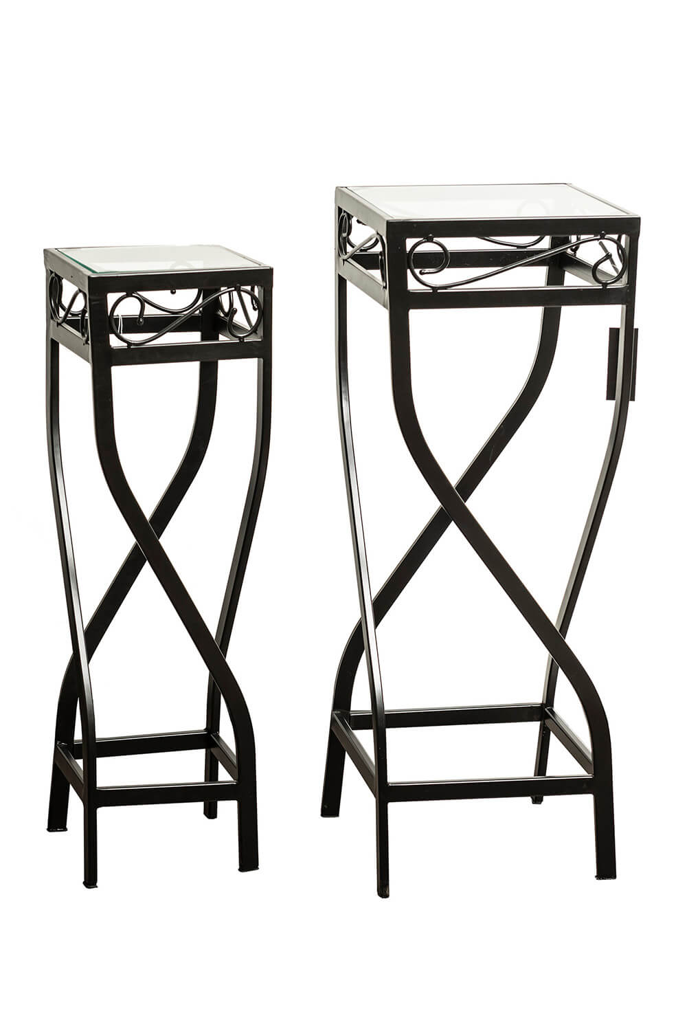 Ardmoda Set Of Two Iron Tables