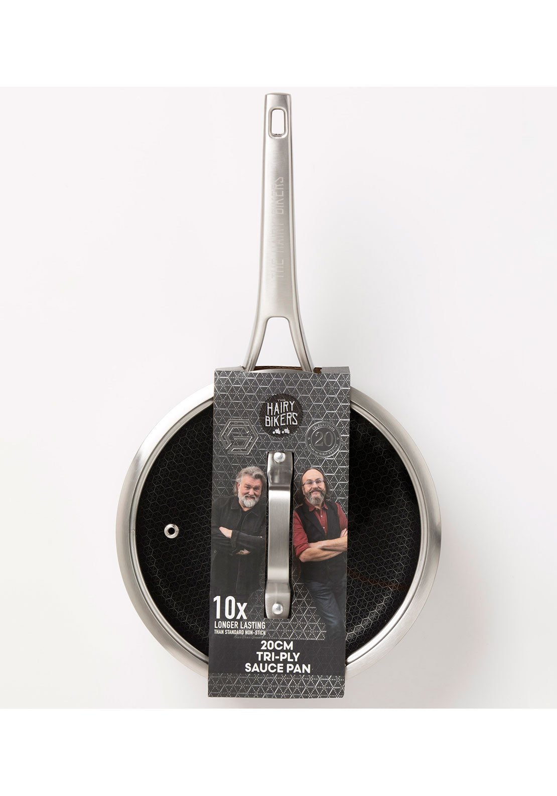 Hairy Bikers Hairy Bikers Hex Guard 20cm Saucepan 2 Shaws Department Stores