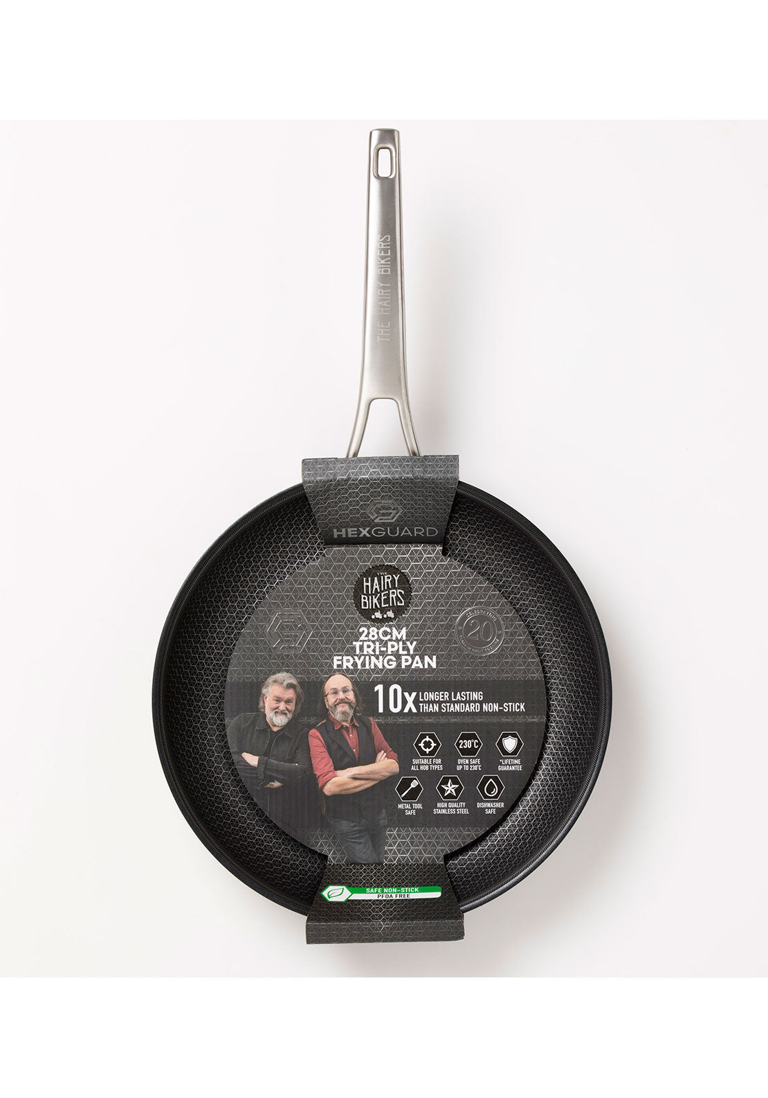 Hairy Bikers Hairy Bikers Hex Guard 28cm Frying Pan 2 Shaws Department Stores