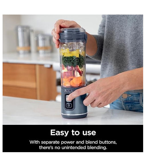 Ninja Ninja Blast Cordless Blender - Denim Blue 2 Shaws Department Stores