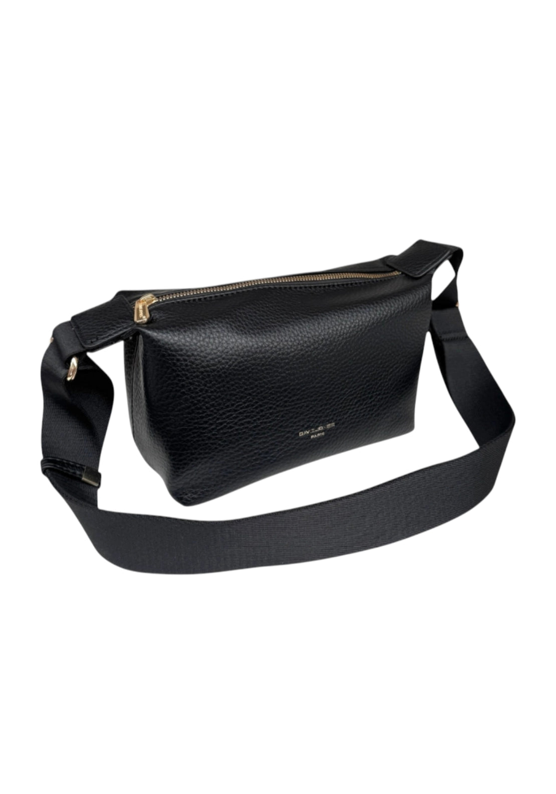 Compact Shoulder Bag - Black